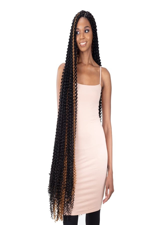 FreeTress Braids Freetress Water Wave Super Extra Long Braid 40" (1-PACK, 2) - Image 1